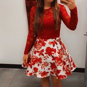 2 PEICE DRESS Christmas style